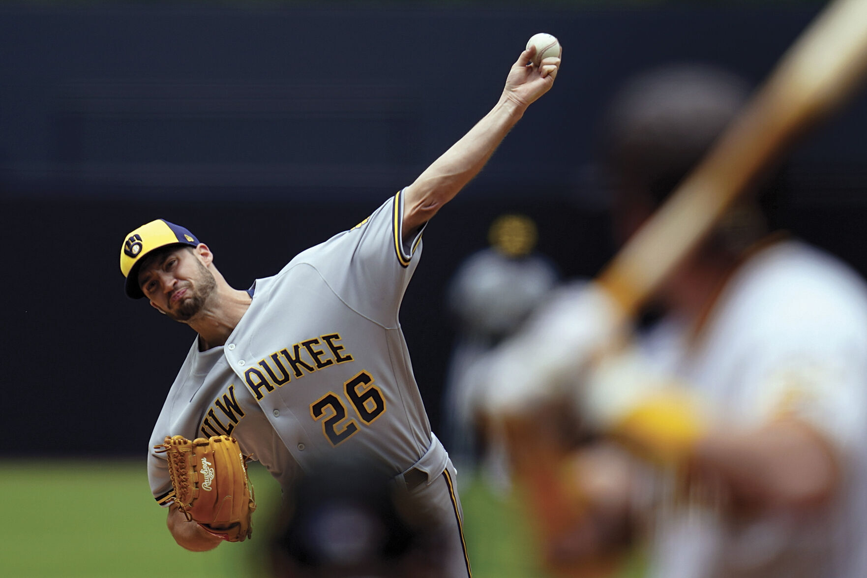 Brewers Padres Baseball